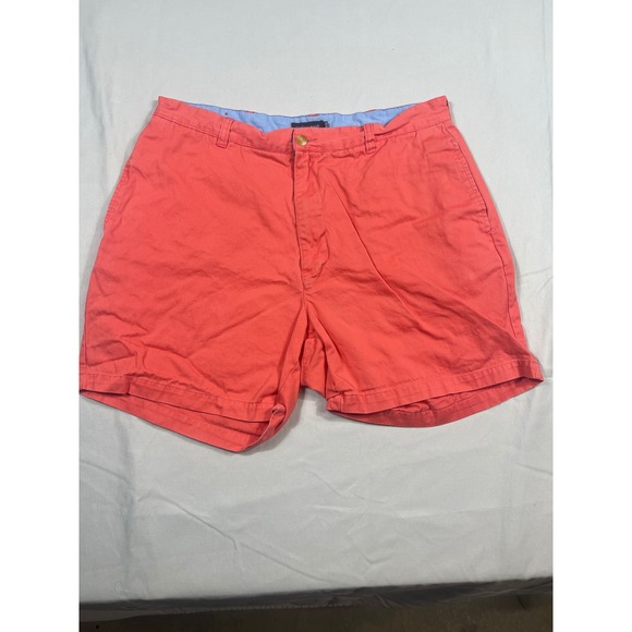 Southern Marsh Other - Southern Marsh Mens Chino Shorts Coral Pink Cotton Twill Size 34 Preppy Summer